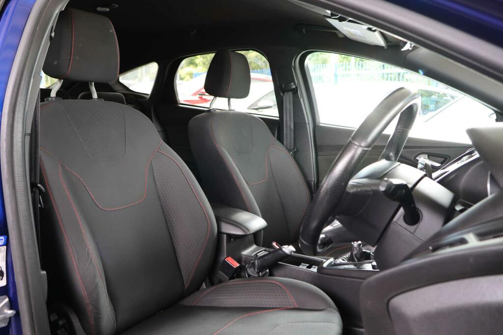 Ford Focus 1.0T Ecoboost St-line Euro 6 Ss FM17LKC Blue #5