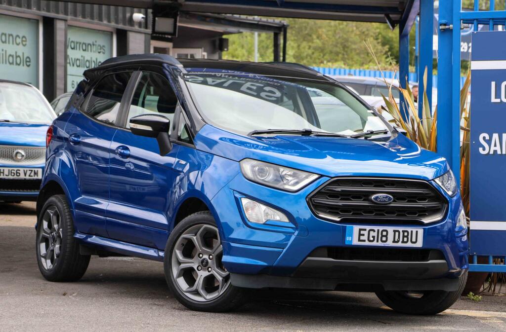 Ford Ecosport St-line Blue