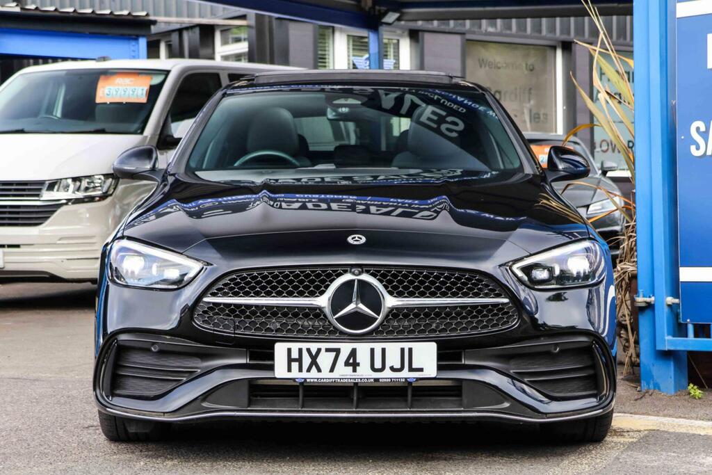 Mercedes-Benz C Class Amg Line Black #3