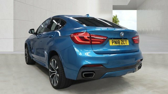 BMW X6 40D M Sport Edition Blue #6