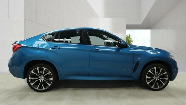 BMW X6 40D M Sport Edition Blue #3