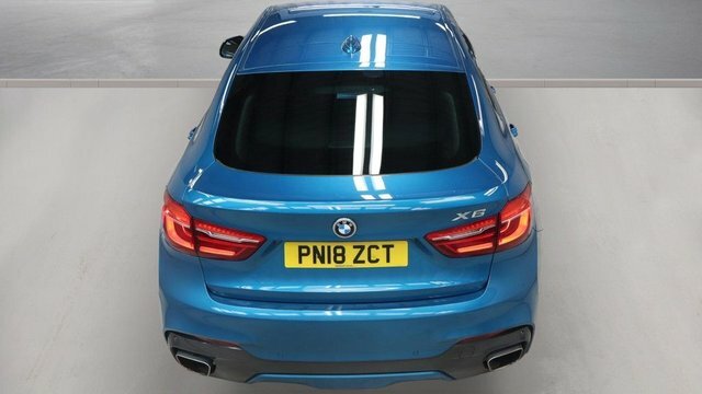 BMW X6 40D M Sport Edition Blue #5