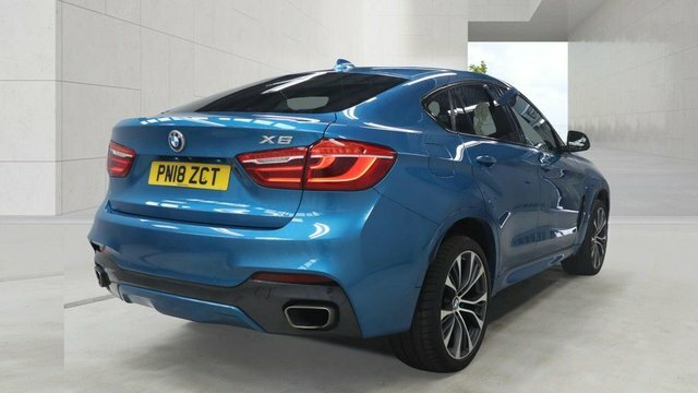 BMW X6 40D M Sport Edition Blue #4