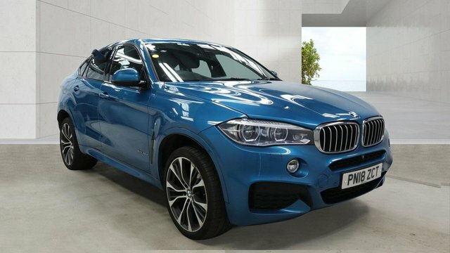 BMW X6 40D M Sport Edition Blue