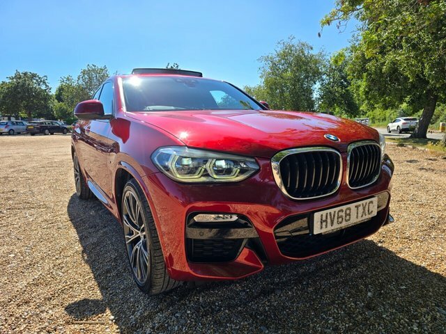 BMW X4 20D M Sport Suv Red