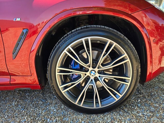 BMW X4 20D M Sport Suv Red #6