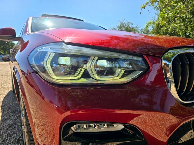 BMW X4 20D M Sport Suv Red #3
