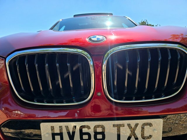 BMW X4 20D M Sport Suv Red #4