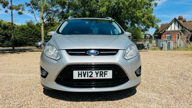 Ford Grand C-Max Tdci Titanium Mpv Silver #2