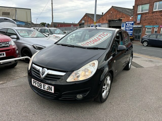Vauxhall Corsa Hatchback PF08EJN Black #3