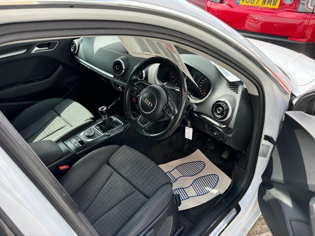 Audi A3 Hatchback J888ALV White #5