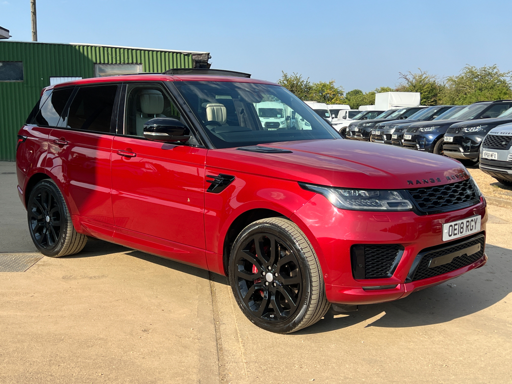 Land Rover Range Rover Sport 4.4 Sd V8 Dynamic Suv Aut Red #2