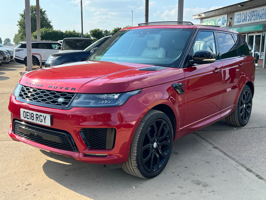 Land Rover Range Rover Sport 4.4 Sd V8 Dynamic Suv Aut Red