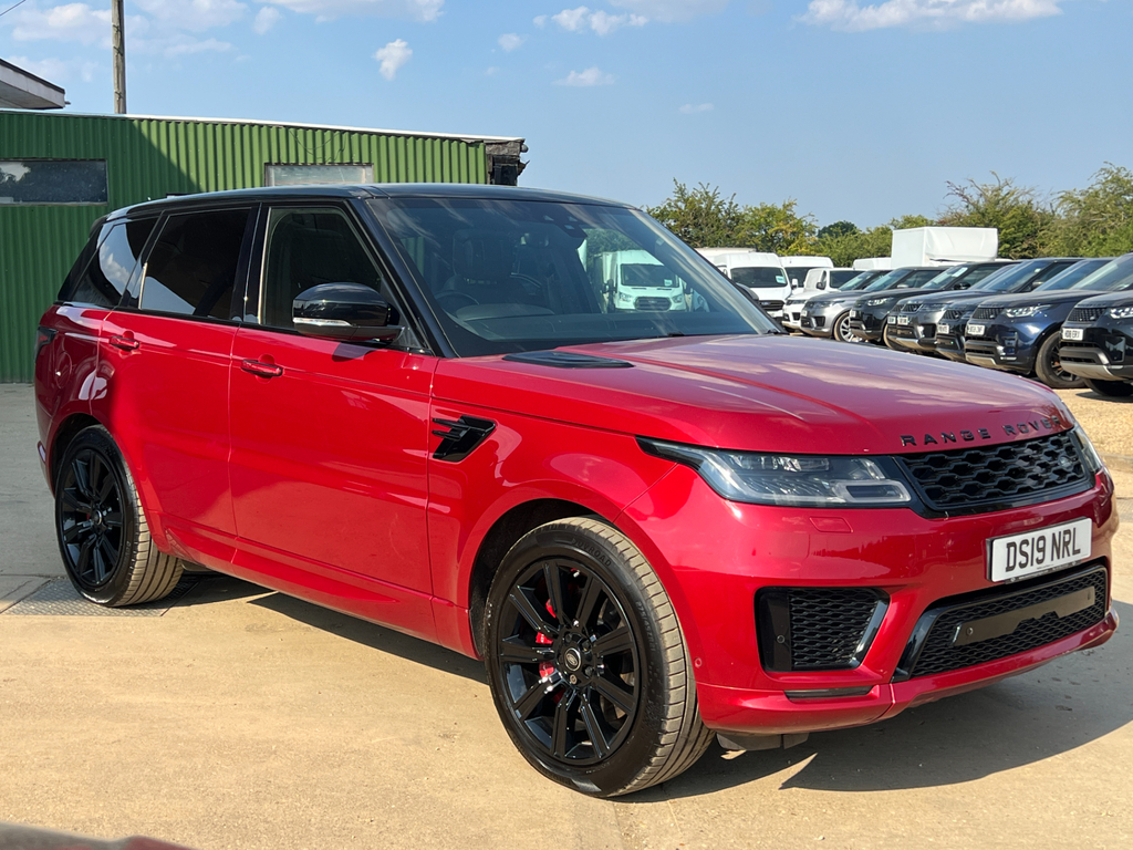 Land Rover Range Rover Sport 2.0 P400e 13.1Kwh Gpf Dynamic Suv DS19NRL Red #2