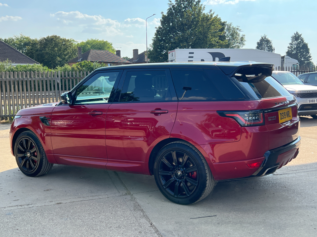 Land Rover Range Rover Sport 2.0 P400e 13.1Kwh Gpf Dynamic Suv DS19NRL Red #5