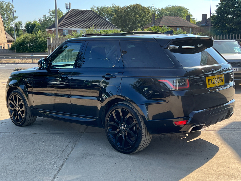 Land Rover Range Rover Sport 3.0 Sd V6 Dynamic Suv Aut DX20UEG Black #5