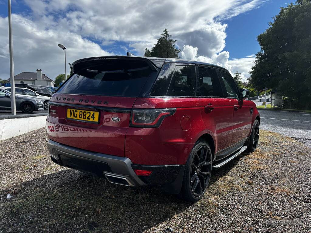 Land Rover Range Rover Sport 3.0 Sdv6 Hse VIG8824 Red #4