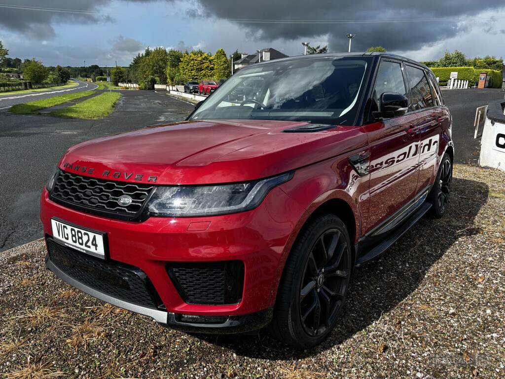 Land Rover Range Rover Sport 3.0 Sdv6 Hse Red