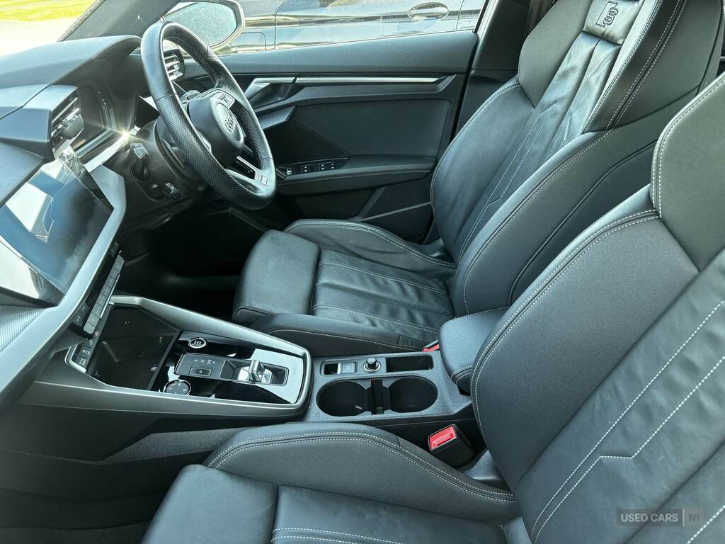 Audi A3 40 Tfsi E S Line S Tronic WGZ4869 White #6