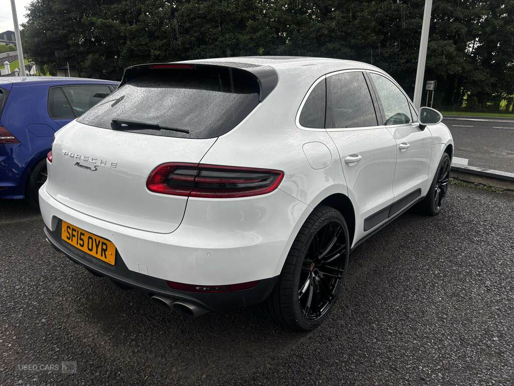 Porsche Macan S S-a SF15OYR White #3