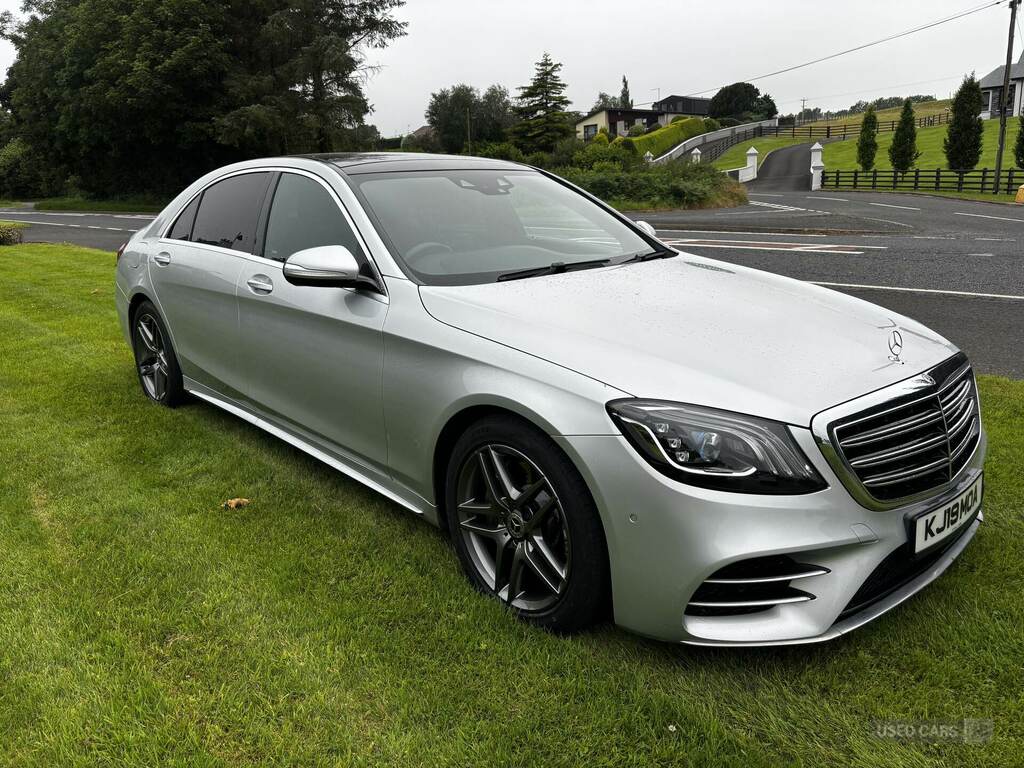 Mercedes-Benz S Class S350d L Amg Line Executive 9G-tronic Silver #6
