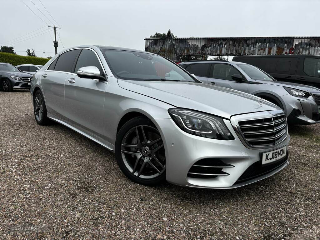 Mercedes-Benz S Class Saloon 2.9 S350d Amg Line Premium G-tronic Euro White #13