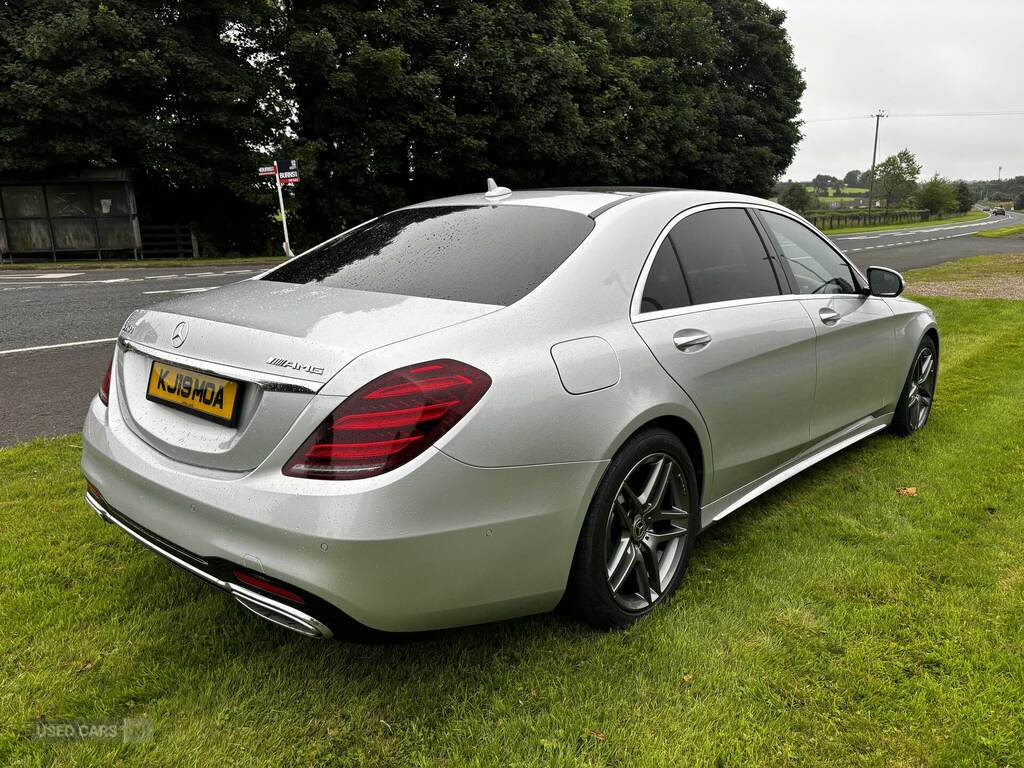 Mercedes-Benz S Class Saloon 2.9 S350d Amg Line Premium G-tronic Euro White #7