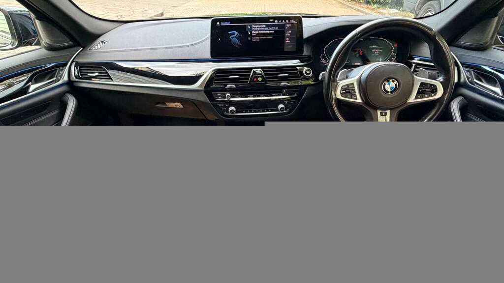 BMW 5 Series 2.0 530E M Sport Black #2