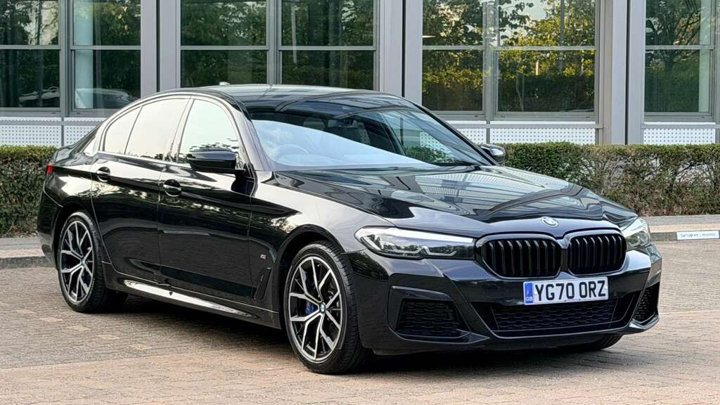 BMW 5 Series 2.0 530E M Sport Black