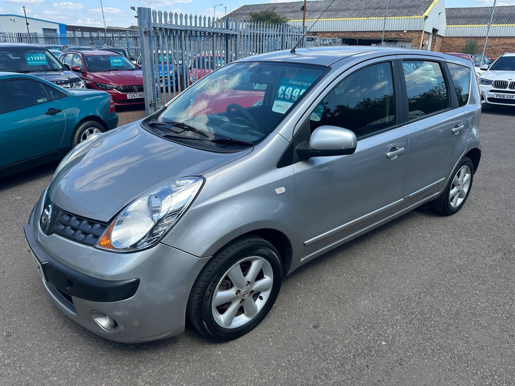Nissan Note 1.6 16V Tekna Euro 4 Blue #8