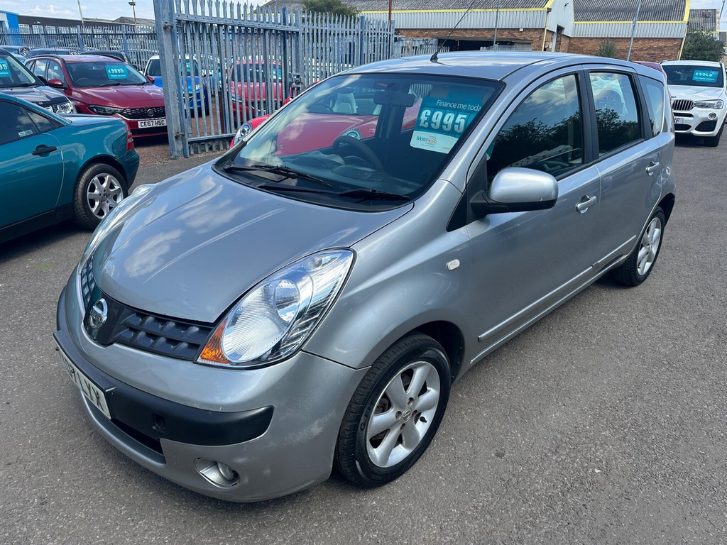 Nissan Note 1.4 16V Se Silver #2