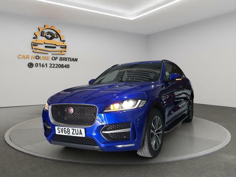 Jaguar F-Pace 2.0 D180 R-sport Awd Euro 6 S S Blue