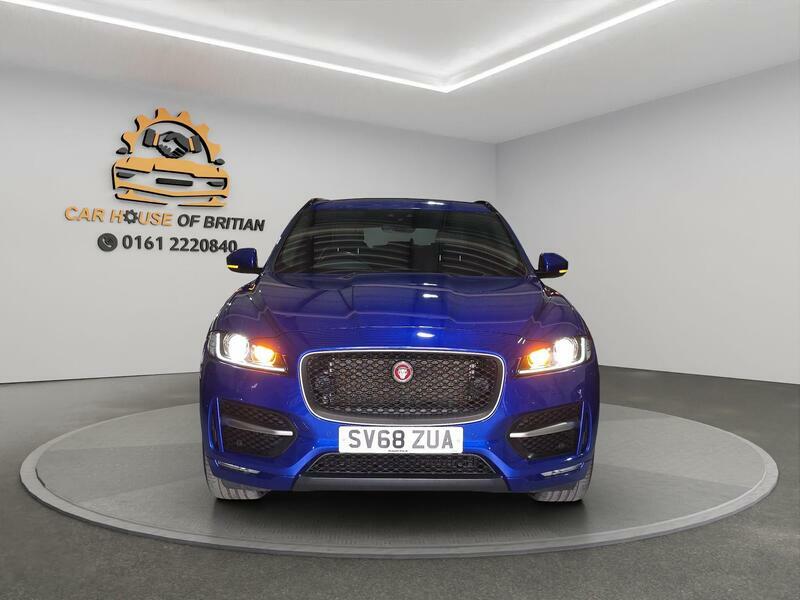 Jaguar F-Pace 2.0 D180 R-sport Awd Euro 6 S S Blue #3