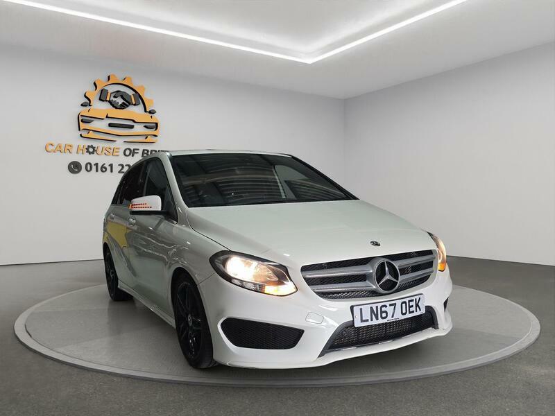 Mercedes-Benz B Class 2.1 B200d Amg Line 7G-dct Euro 6 S S White #4