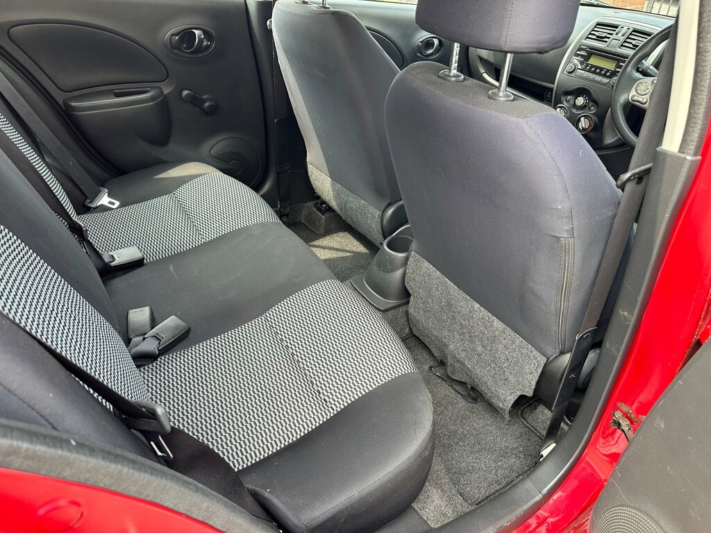 Nissan Micra 1.2 Visia Hatchback Euro 5 80 P Red #6