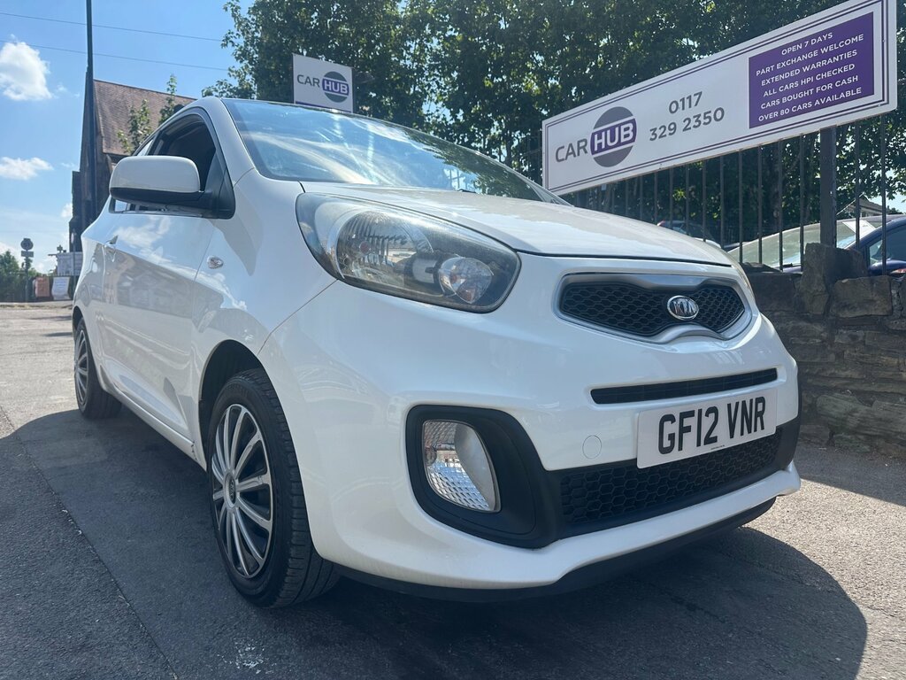 Kia Picanto 1.0 1 Hatchback Euro 5 68 Bhp White