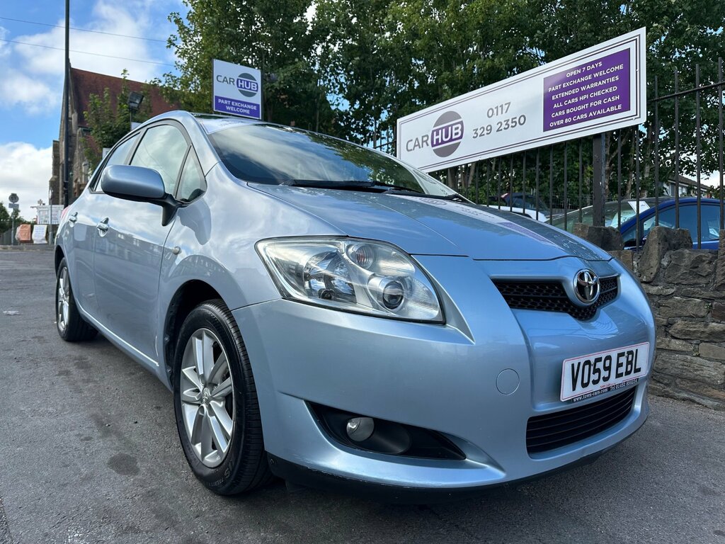 Toyota Auris 1.6 V-matic Tr Hatchback 153 G Blue