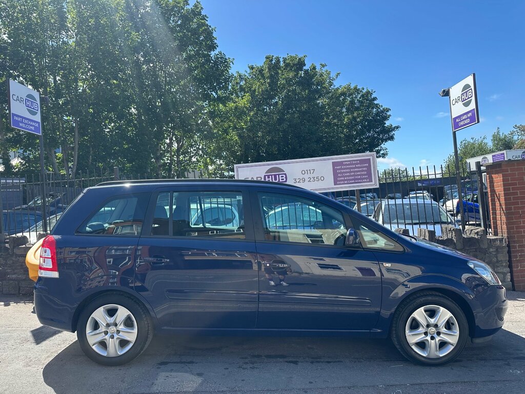 Vauxhall Zafira 1.6 16V Exclusiv Mpv Euro 5 115 Blue #6