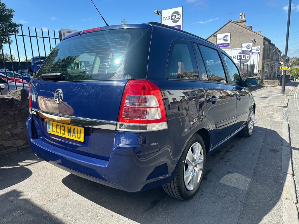 Vauxhall Zafira 1.6 16V Exclusiv Mpv Euro 5 115 Blue #5