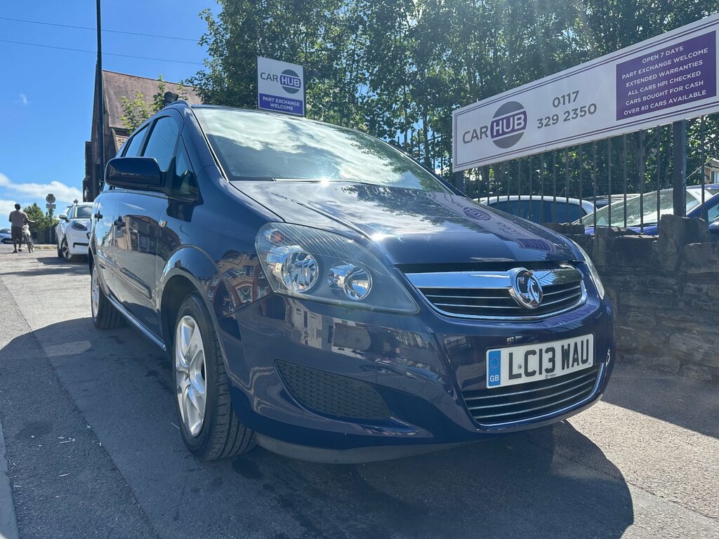 Vauxhall Zafira 1.6 16V Exclusiv Mpv Euro 5 115 Blue