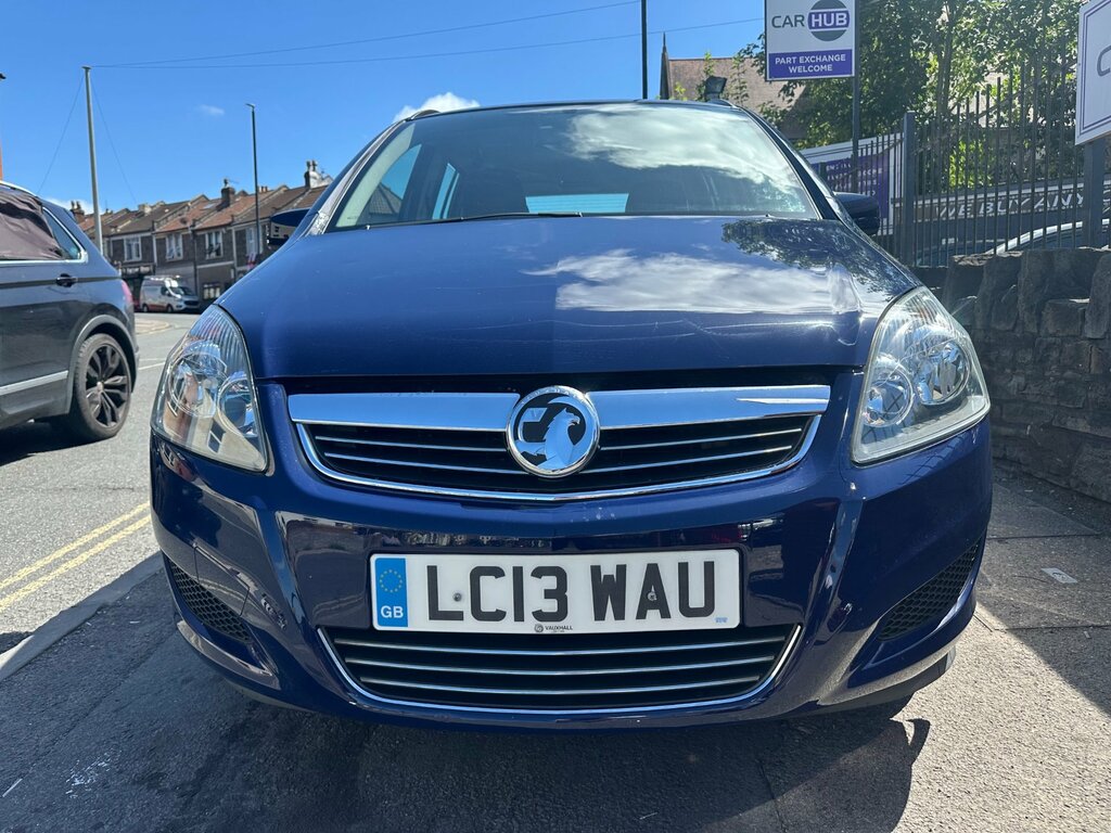Vauxhall Zafira 1.6 16V Exclusiv Mpv Euro 5 115 Blue #3