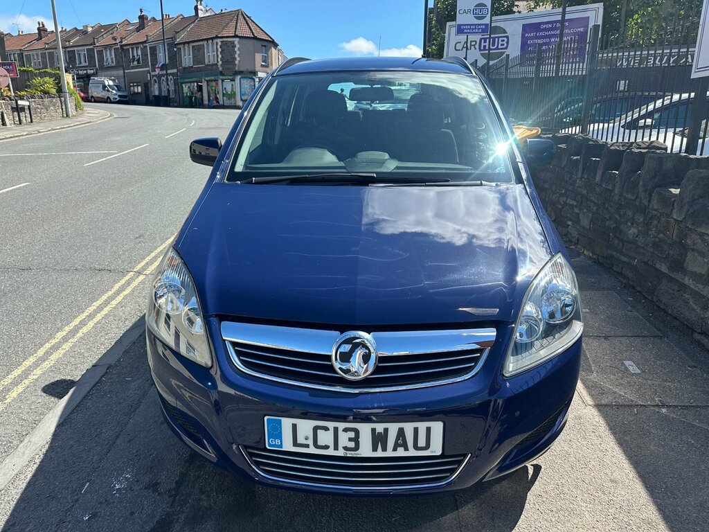 Vauxhall Zafira 1.6 16V Exclusiv Mpv Euro 5 115 Blue #2