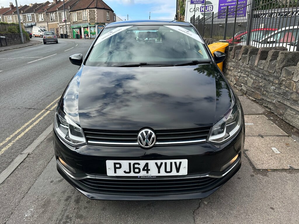 Volkswagen Polo 1.0 Bluemotion Tech Se Hatchback Black #3