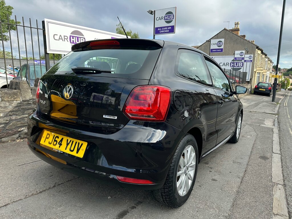 Volkswagen Polo 1.0 Bluemotion Tech Se Hatchback Black #6