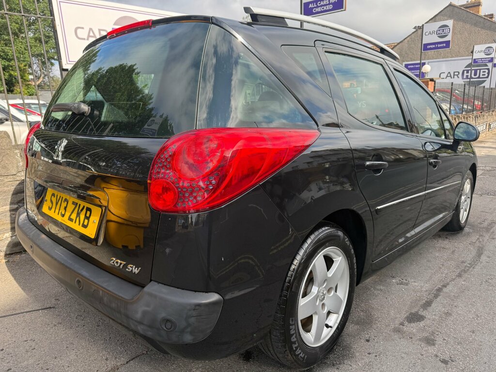 Peugeot 207 SW 1.4 Vti Active Estate Euro 5 95 Black #5