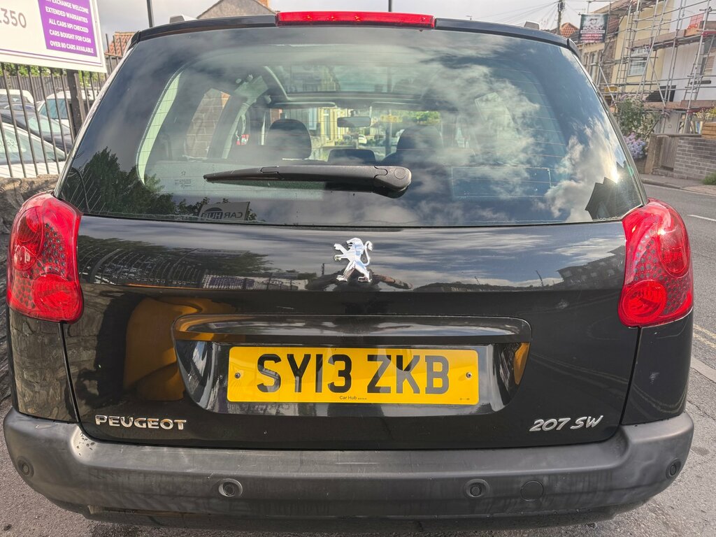 Peugeot 207 SW 1.4 Vti Active Estate Euro 5 95 Black #6
