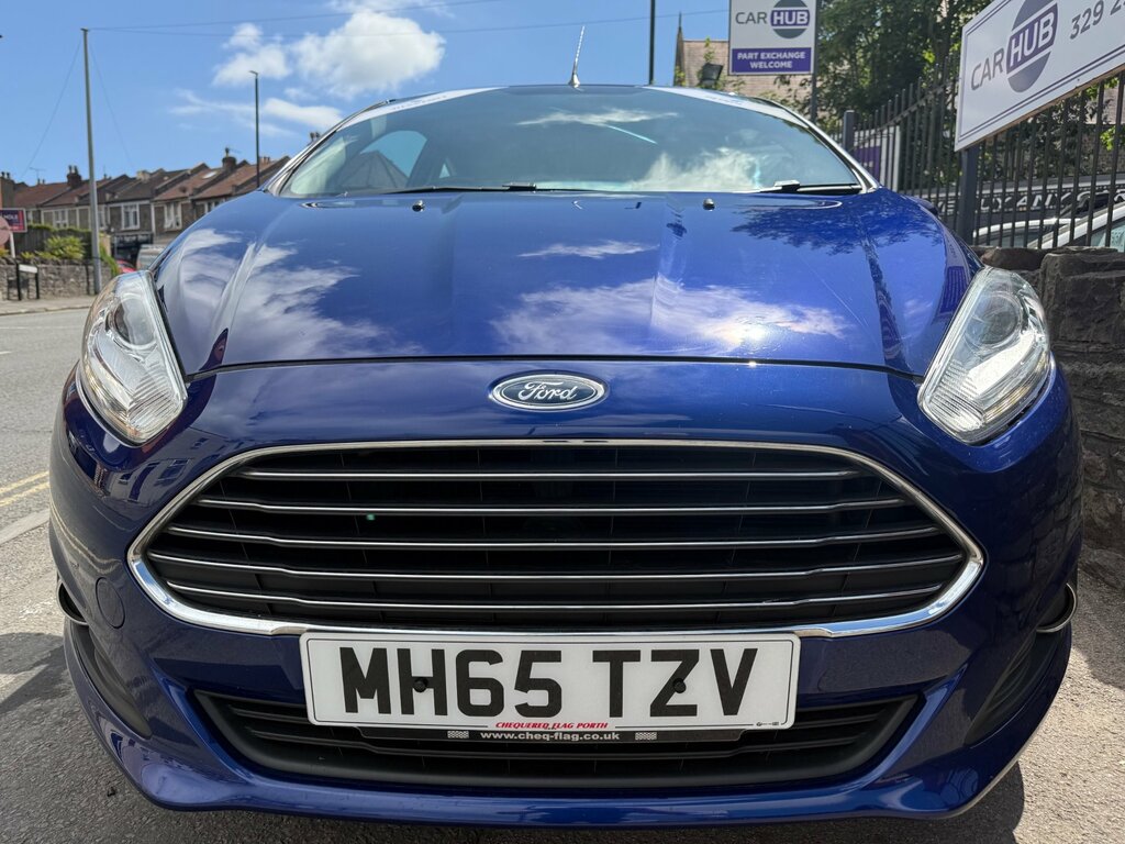 Ford Fiesta 1.25 Zetec Hatchback Euro 6 82 Blue #3
