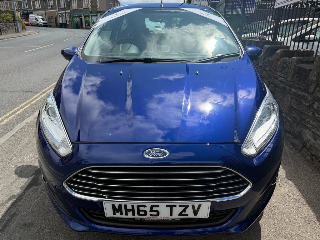 Ford Fiesta 1.25 Zetec Hatchback Euro 6 82 Blue #2