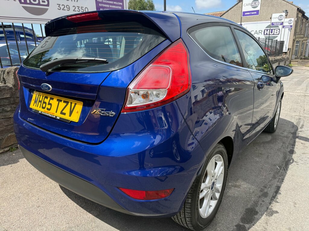 Ford Fiesta 1.25 Zetec Hatchback Euro 6 82 Blue #5