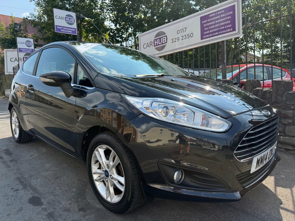 Ford Fiesta 1.25 Zetec Hatchback Euro 5 82 Black